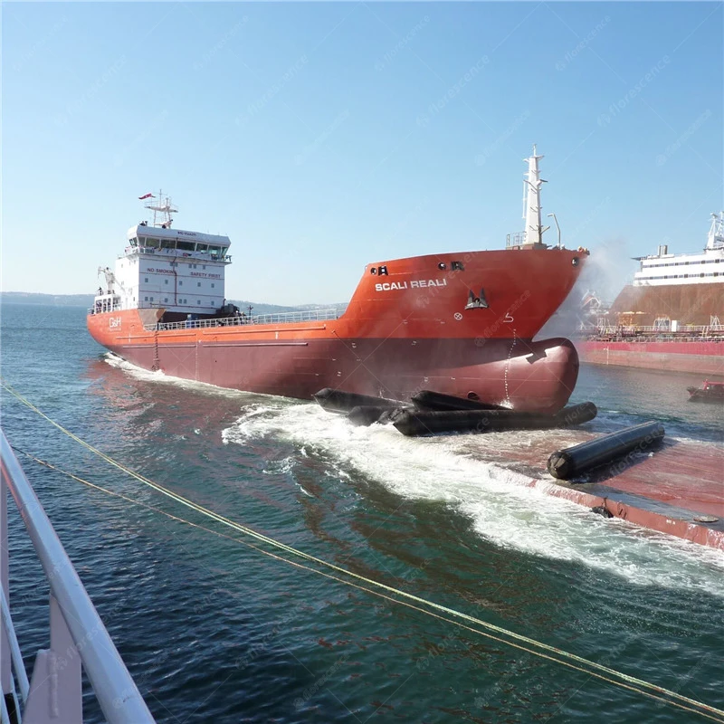 Floating Dry Dock Lift Inflatable Rubber Marine Ship Launching Airbags for Sale