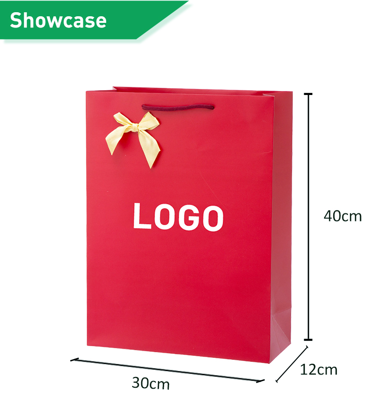 Gift Wrapping Paper Bag Clothing Shopping Bag Custom Gift Paper Bags