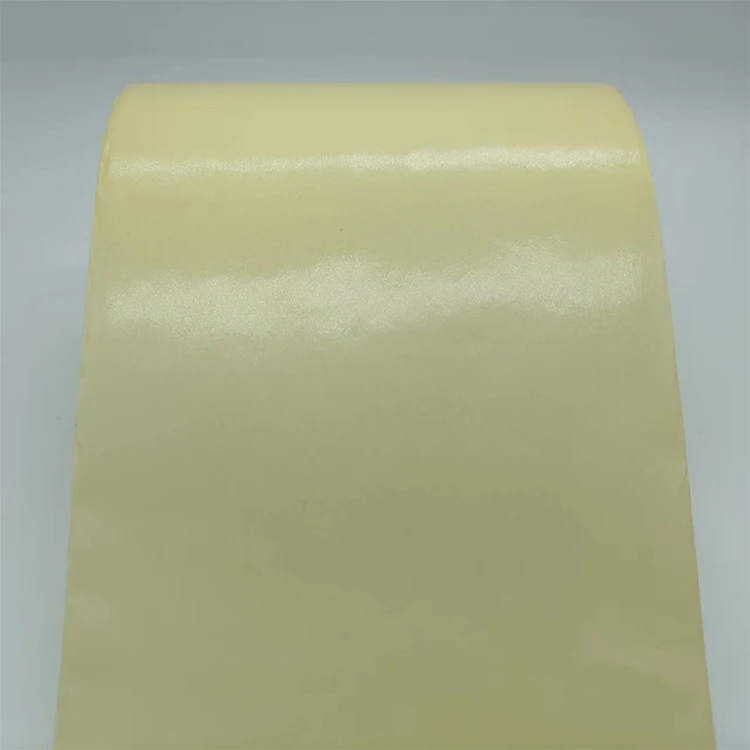 Custom Width Silicon Release Paper Blue/Yellow/White Glassine Paper Release Paper for Stickers Liner details