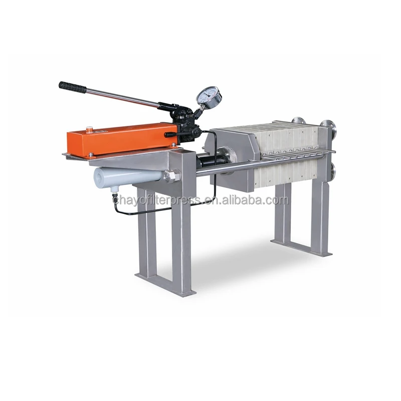 Stainless Steel Manual Filter Press for Maple Syrup Filtering