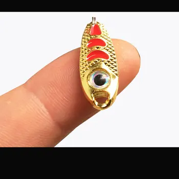 Hot Sale Cheery 3/5g Metal Spoon Fishing Lure Bait with Hook for Carp Bass Trout in River Lake Stream Direct From Factory – Metal Jig – view 5