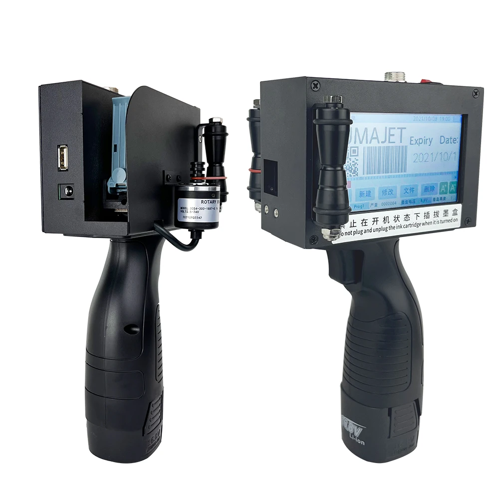 Cheap Handheld Inkjet Printer QR Code Packaging Production Date Coding Machine logo Small Automatic Inkjet Printer Printing