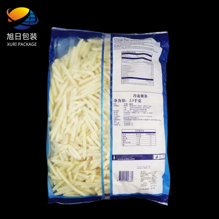 2.5 Kg Frozen French Fries, Packaging Type: Plastic Bag