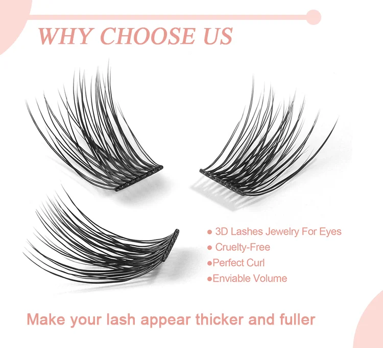 Eyelash Extension Supplies Eyelash Extension Kit 3d Individual Cluster