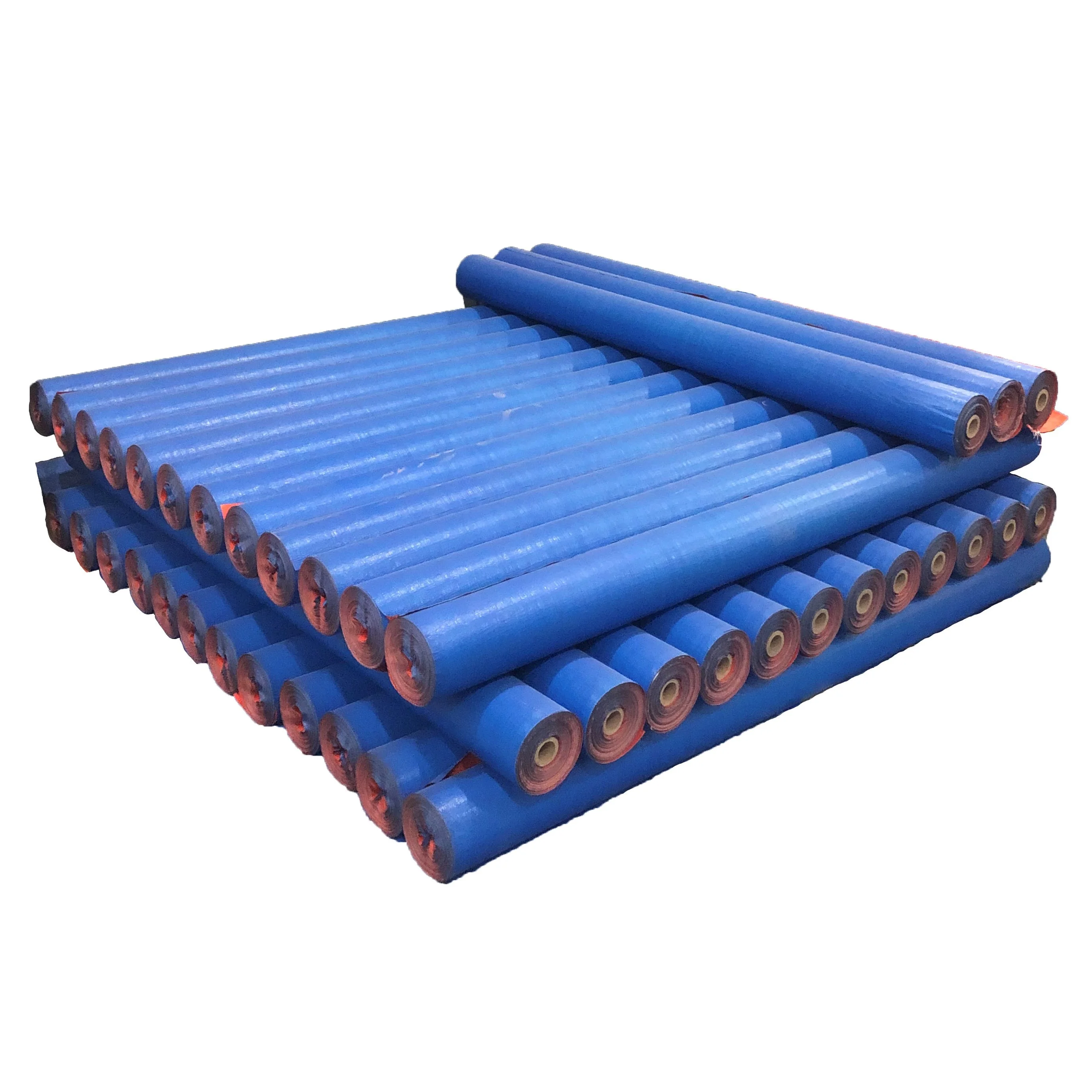 Tarpaulin Rolls PE Waterproof HDPE Laminated Fabric Good Quality China Factory Plastic Tarpaulin Rolls