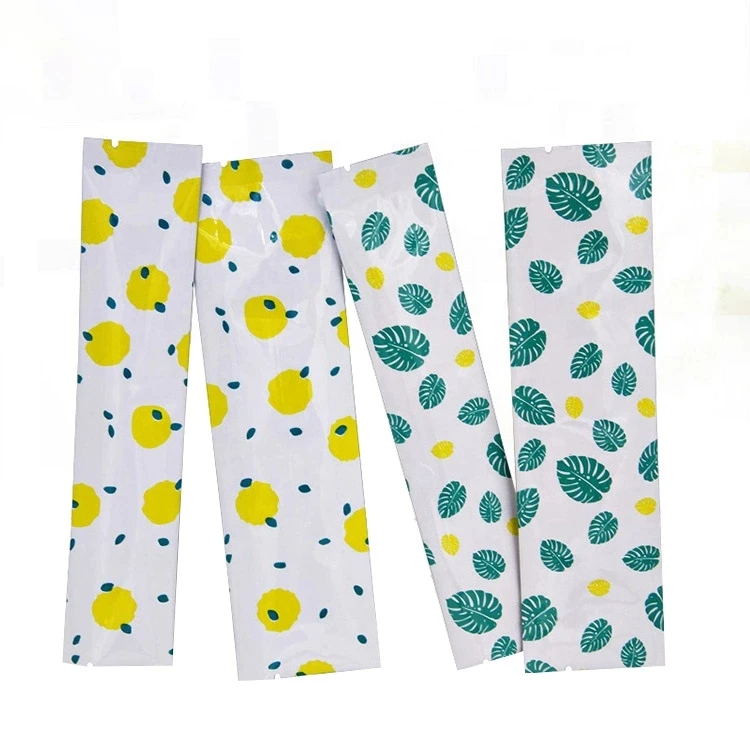 In Stock and Custom Multiple Design Plastic Aluminum Foil Instant Powder Individual Stick Packaging Sachet Bags Pouches