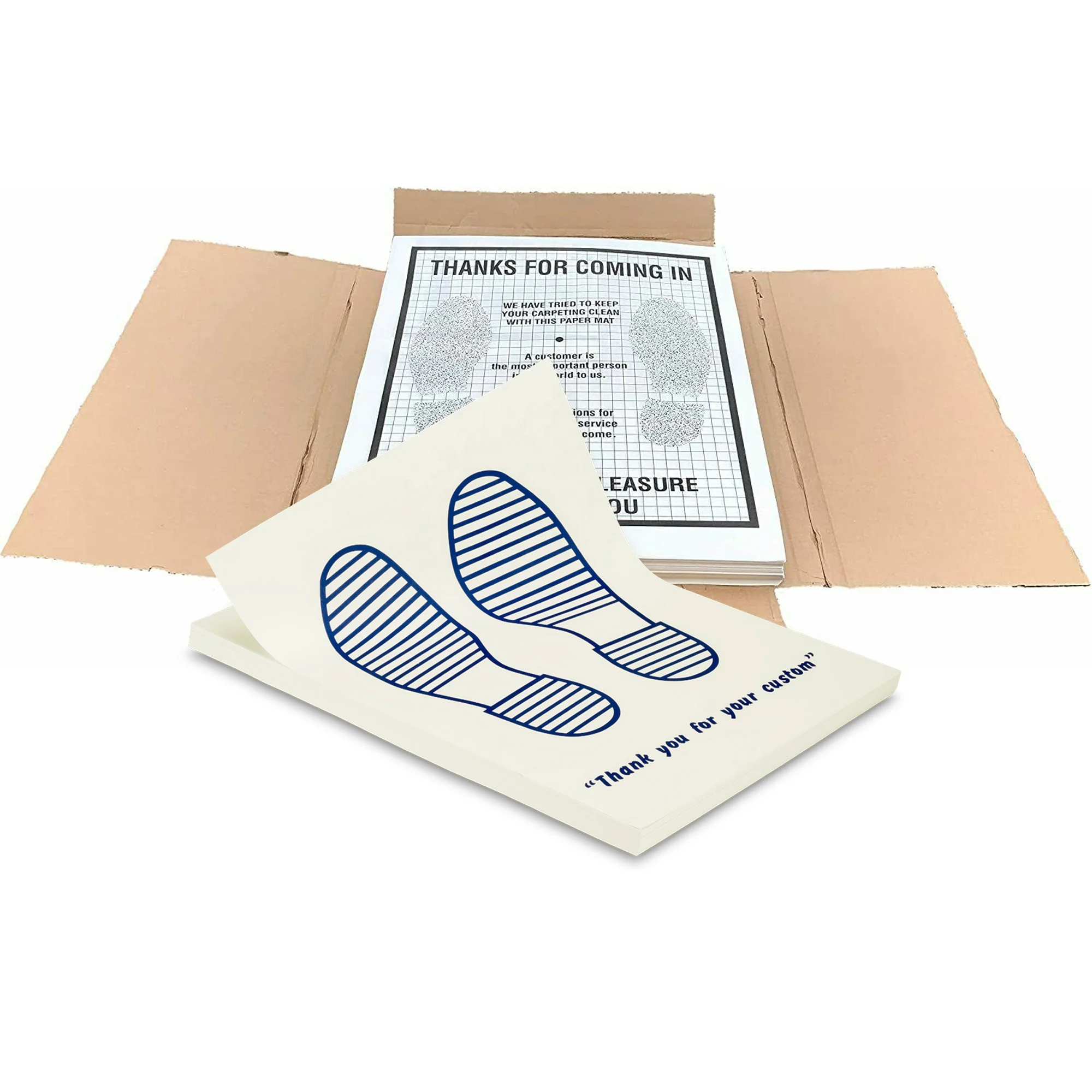 Good Quality Custom Poly Coated Paper for Car Floor Mats Greaseproof Paper Sheets