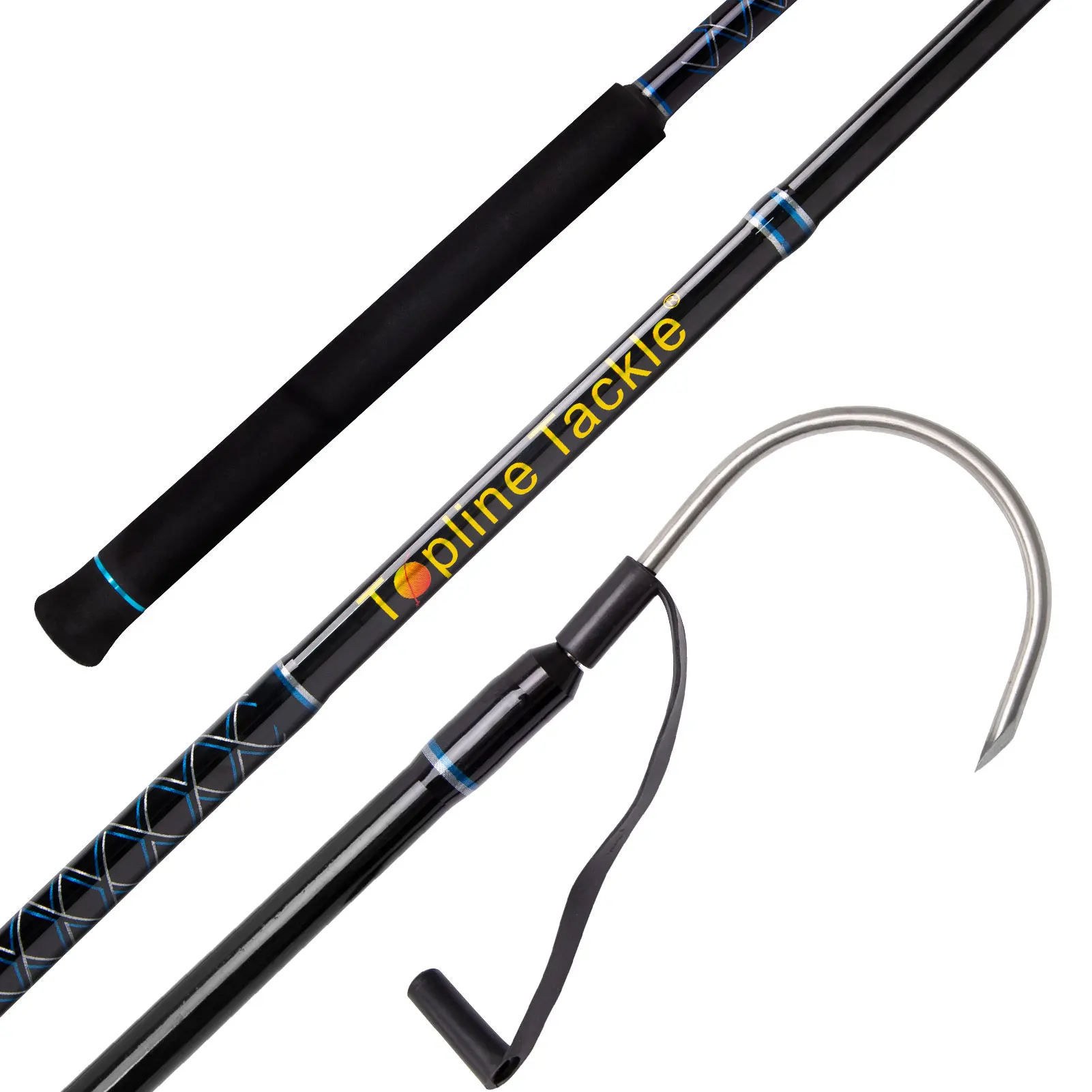 Оптовая продажа A1 6-футовые рыболовные крючки из стекловолокна