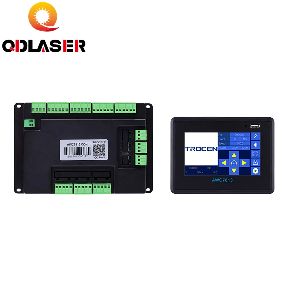 Trocen AWC7813 CO2 Laser Controller System DSP for Co2 Laser Engraver Cutting Machine Replace Ruida Leetro RDC6442 RDC6445