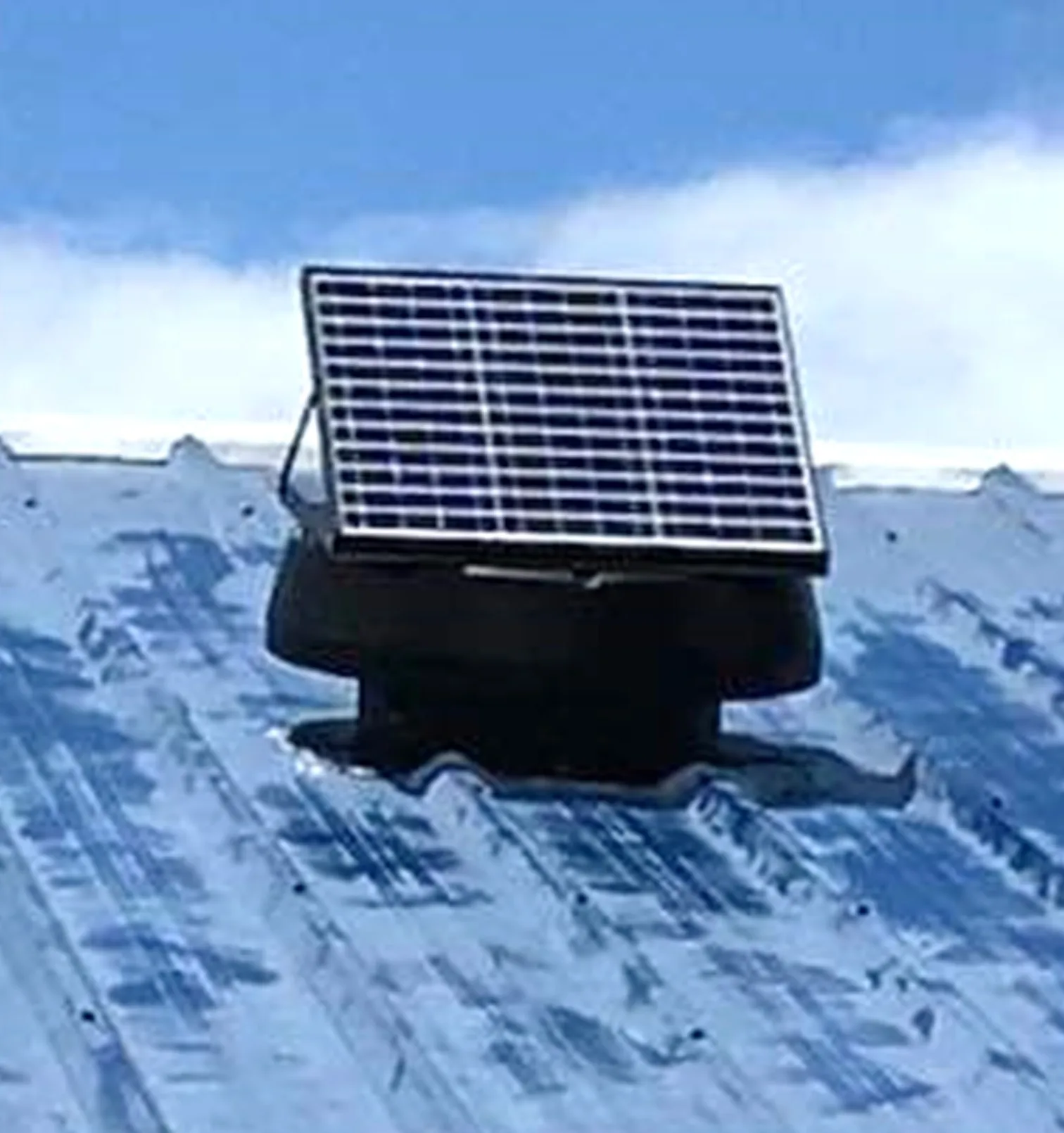 Solar Attic Fan, 40W, HVAC, Axial, Roof - detail 46
