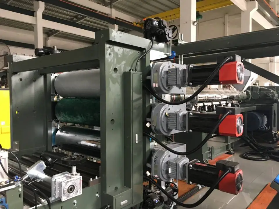 Multi Color PVC Plastic Flexible Sheet Mat Making Machine for Car Hotel Floor