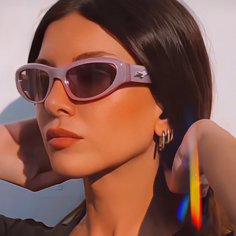Star Sunglasses Y2K Cyberpunk Futuristic 2023 New Sexy Cool