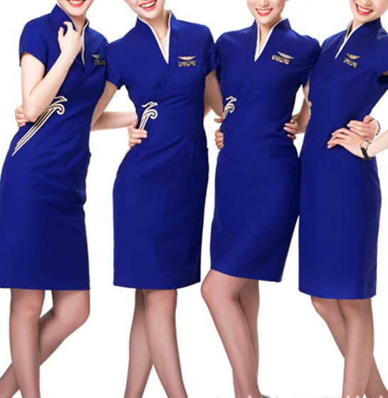 Professional suit work clothes custom airline railway high speed train ...