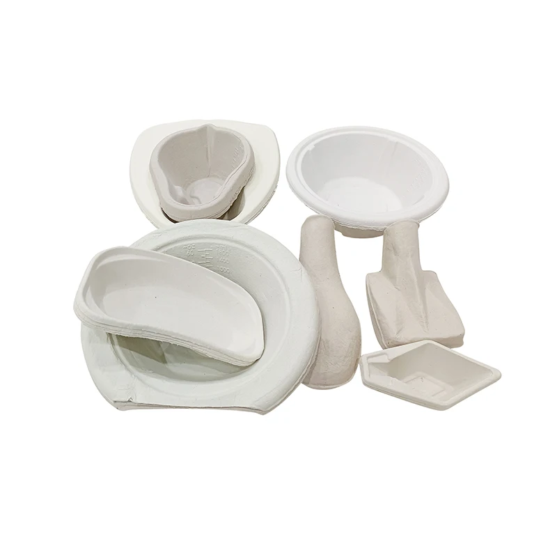 ECO Friendly Biodegradable 900ml Disposable Paper Urinal for Men Male Women Female Pulp Urinal
