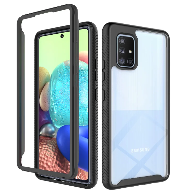 For samsung New Phone Accessories clear in TPU PC Phone Case for  samsung A715g