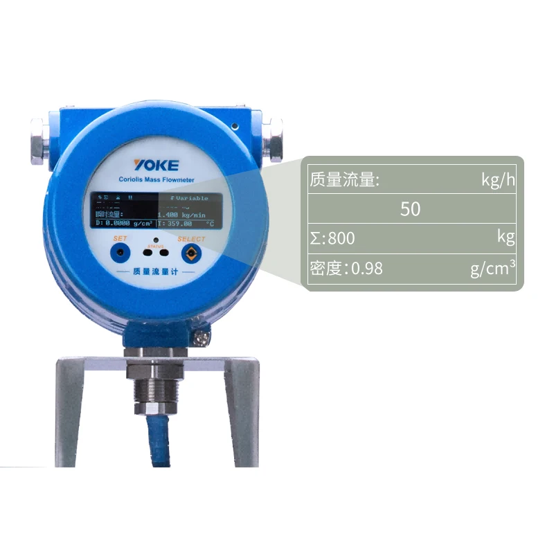 Accuracy Reaches 0.1% -0.2% Methanol DN200 Coriolis Density Transmitter 01 Accuracy Coriolis Mass Flowmeter