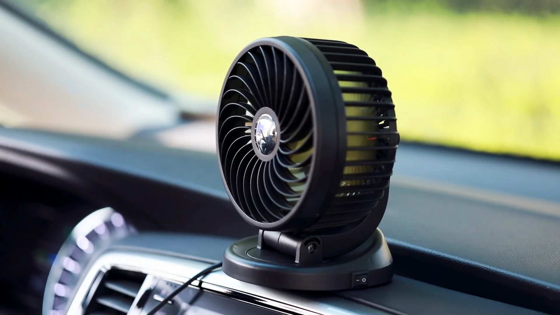 Vehicle Fan Automotive 12v 24v Foldable Storm Car Fan Interior