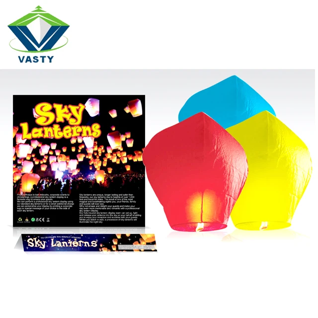mini sky lanterns