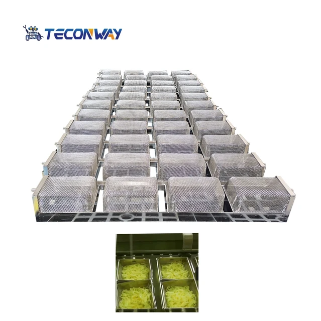 Original FactorySUS316L Indomie Efficient Precise Fryer Basket for Fresh Rice Noodle Making Machine
