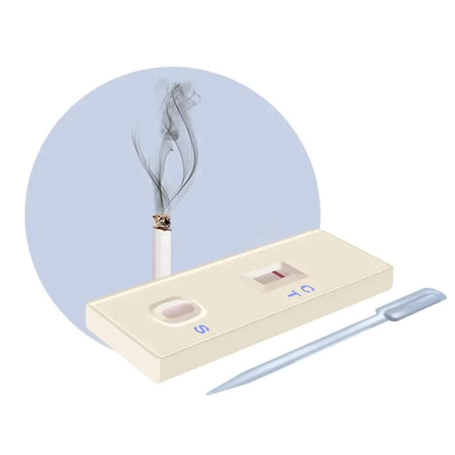 For Body Health Nicotine Test Kit for Cigarettes and Tobacco Smoke  Efficient Testing Equipment