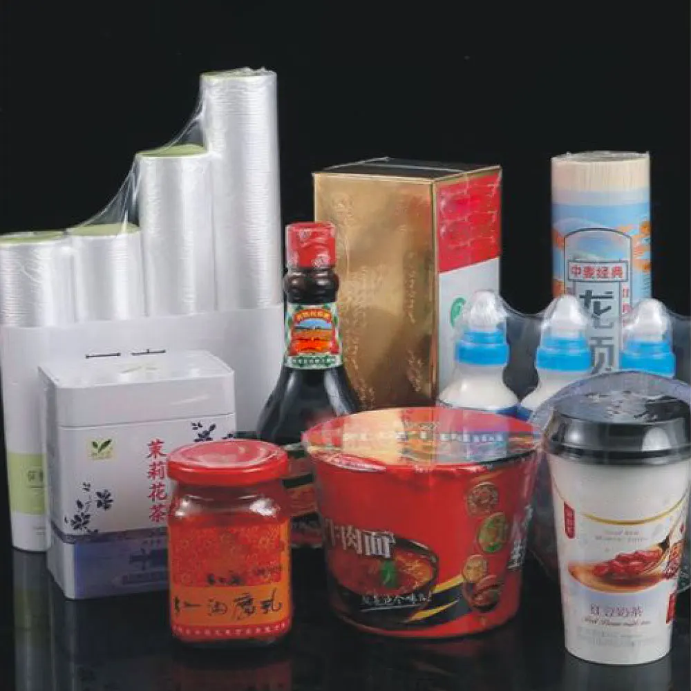 Custom Clear Pof Heat Shrink Film Roll Bag Pe Pvc Printed Logo