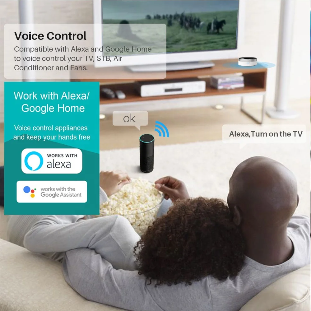 Smart IR Remote Controller All in One WiFi IR Blaster Controller Smart Universal Infrared Remote Control
