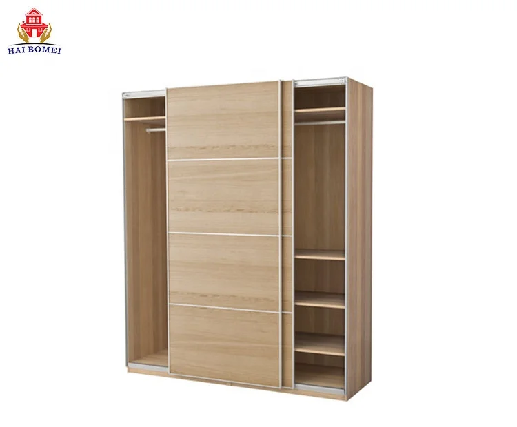 Modern Small Wooden Bedroom Cloth Wardrobe s Adjustable Wallcloset