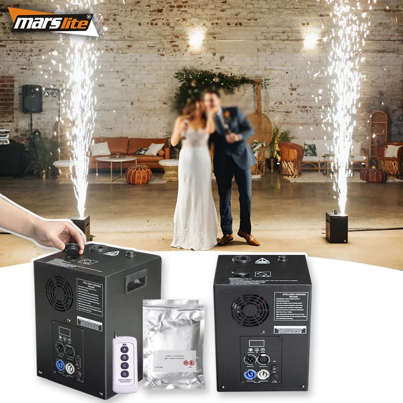 600W Cold Spark Machine - DMX Mini Spark Machine for Weddings