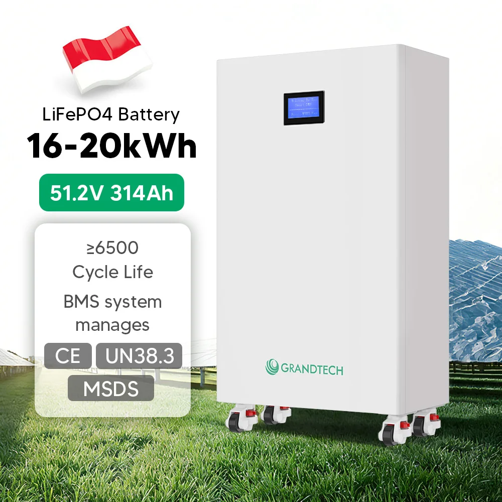 Batería doméstica de almacenamiento de energía: paquete de baterías solares de litio LiFePO4 de 48 V, 314 Ah, 200 Ah, 560 Ah y 100 Ah, de 10 kWh, 16 kWh y 30 kWh