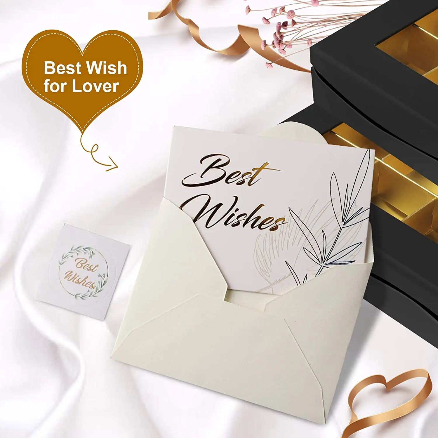 Magnet Adsorption and Window Truffle Box for Handmade Chocolate