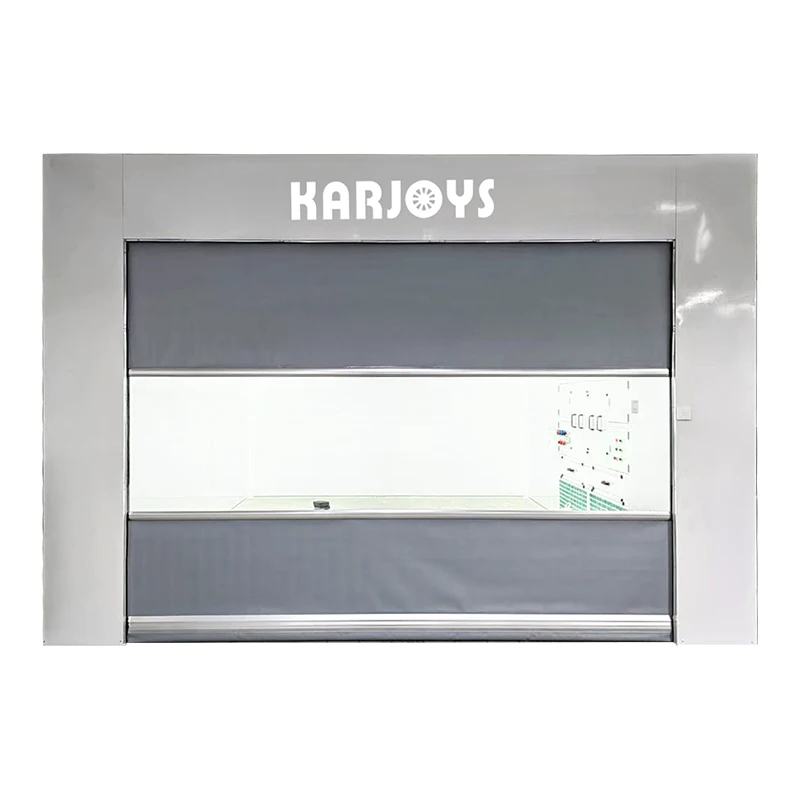KARJOYS 차량 광택실 LED 조명, 맞춤형 크기, CE 인증, 스테이션 샌딩 부스 KJ-GMF01, 220V/380V
