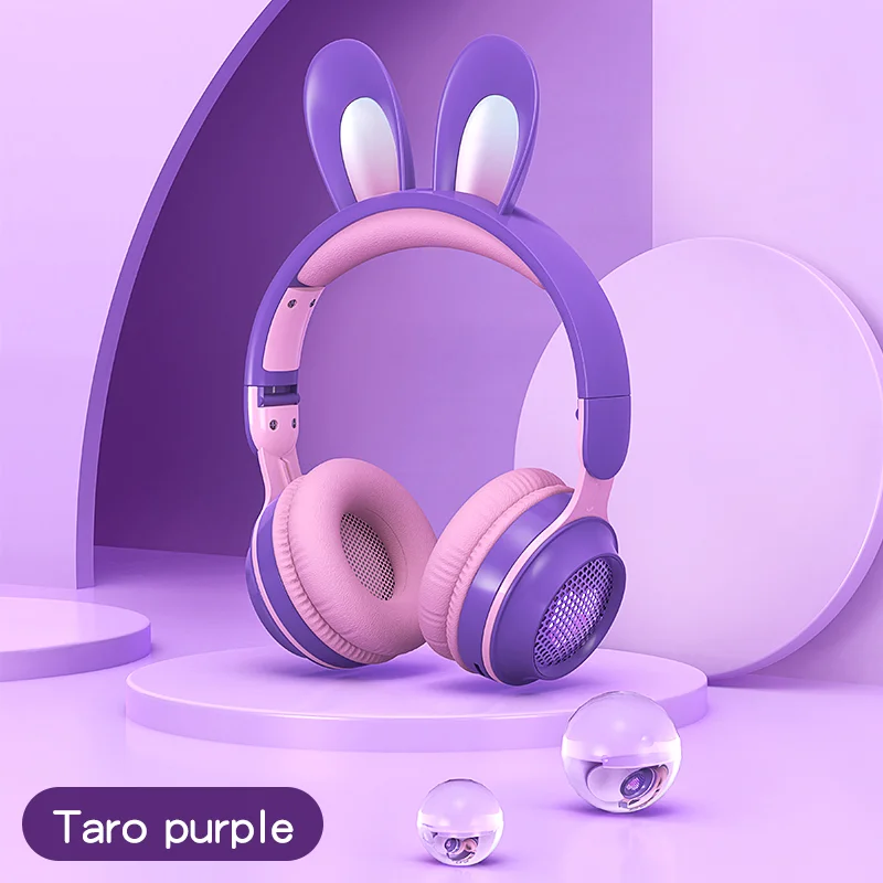 Shenzhen New Style Rabbit Gaming Earphone Over Ear Bluetooth Headphone with Mic for Kid