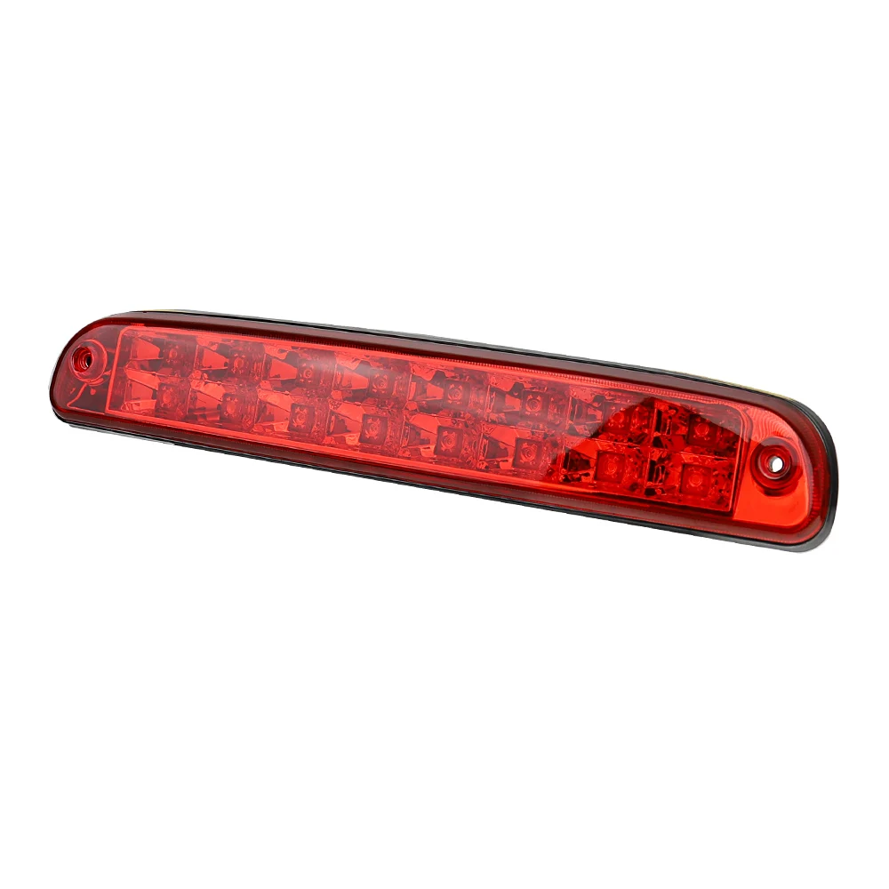 Red Lens LED 3RD Tail Brake Light Cargo Lamp Fits For GMC Sierra Chevy Sliverado 2014 2015 2016 2017 2018
