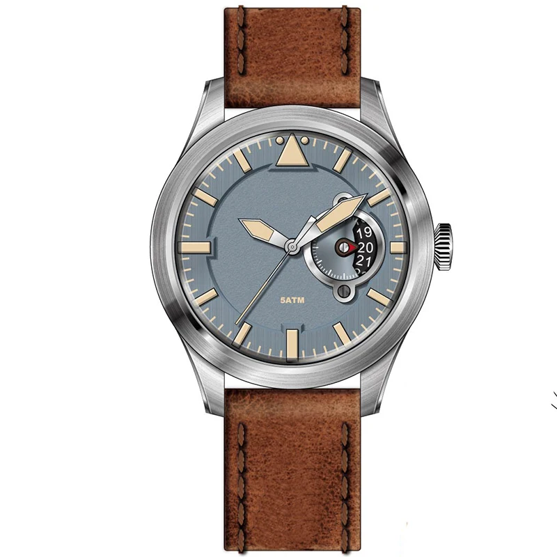 Stylish Classic Automatic Watch Turning Tension Ring Japan or Swiss Movement and 316L SS case U3028