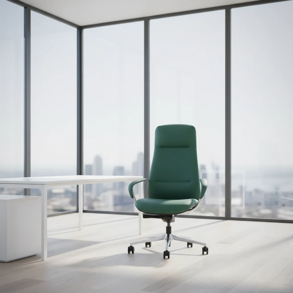 Premium Modern Ergonomic Leather Water Transfer Executive Chair 2