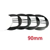 90mm Nero Argento