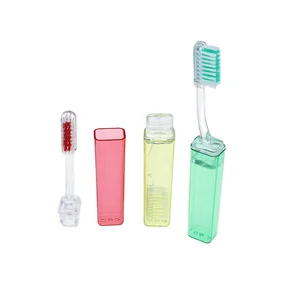 Royal C905 Travel Disposable Toothbrush with Cover Nylon 610 Bristle ISO Certified OEM Cheap Portable for Travel Use