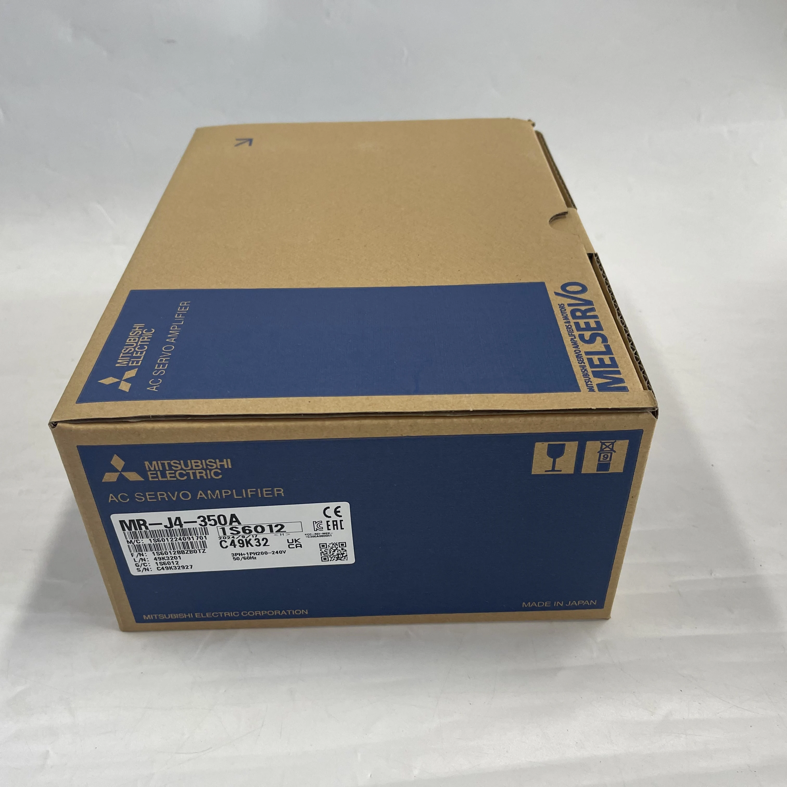 MITSUBISHI AC Servo Amplifier MR-J4-350A