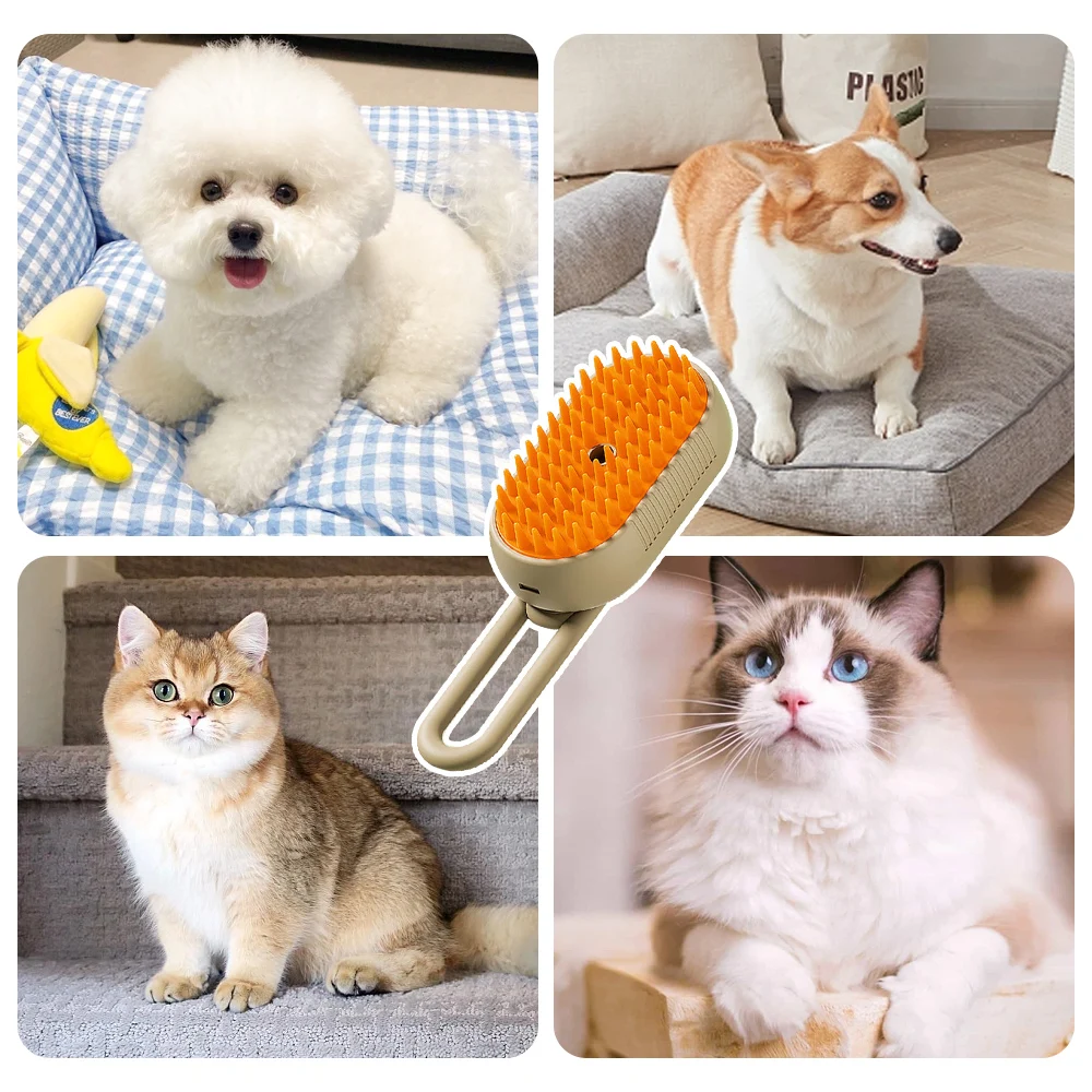 2024 Multifunctional Rotating Cat Grooming Steamer Brush Pet Hair   H404c1c73ba904755bbd50cc4be5a9cf3z 