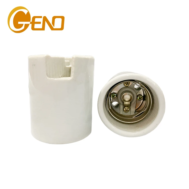 High Quality Porcelain E40 Lamp Base Ceramic Bulb Socket Electric Lamp ...