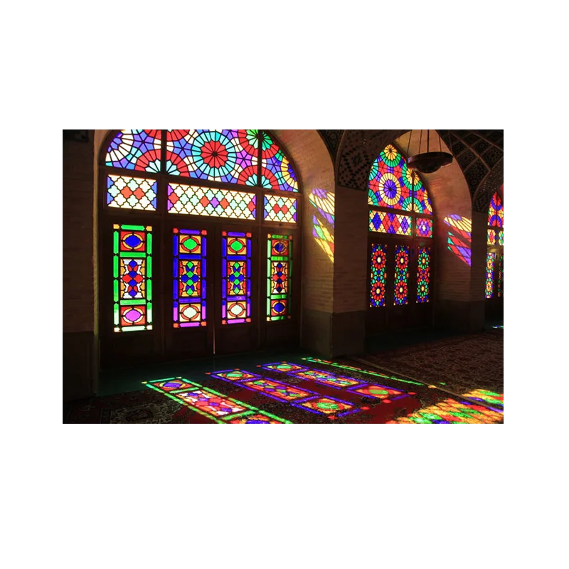 Architectural Religious Stained Glass windows Hand Painted Saints and Angels Lead Glass windows for Church Cathedral Mosque