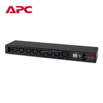 Smart PDU Metered AP7820B Schneider APC PDU Rack Power Distribution Unit Metered 1U 12A/208V 10A/230V C13 Monitoring PDU Meter