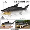 Colorida carpa gorda de perro gigante 3922, tamaño gris grande