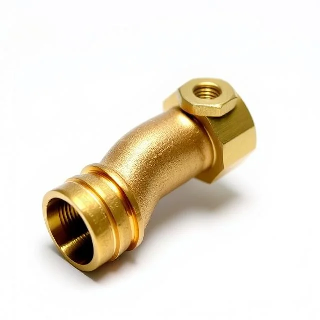 Solid Brass Compression Fitting Durable and Long Lasting Pipe Joint for Air Gas Water and Oil Lines Pipe Fittings