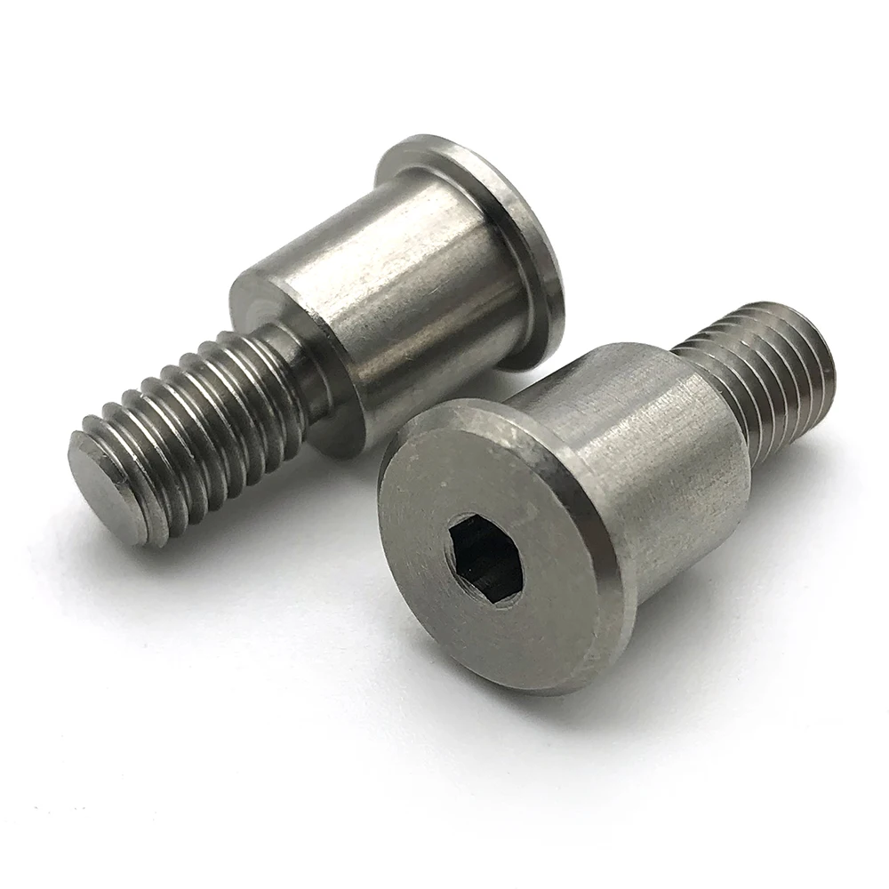 Hot selling stainless steel shoulder bolt M3 M4 M6 zinc-coated hex head socket shoulder bolt shoulder screw