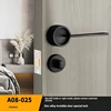 Matte black A08-025 (note left and right opening)