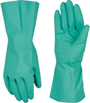 cheap green nitrile work gloves nitrile glove for industrial