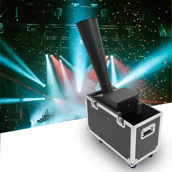 Factory Small Manual Control Colorful Paper Machine Hot Sale CO2 Confetti Machine Stage Rainbow Effect Confetti Making  Machine