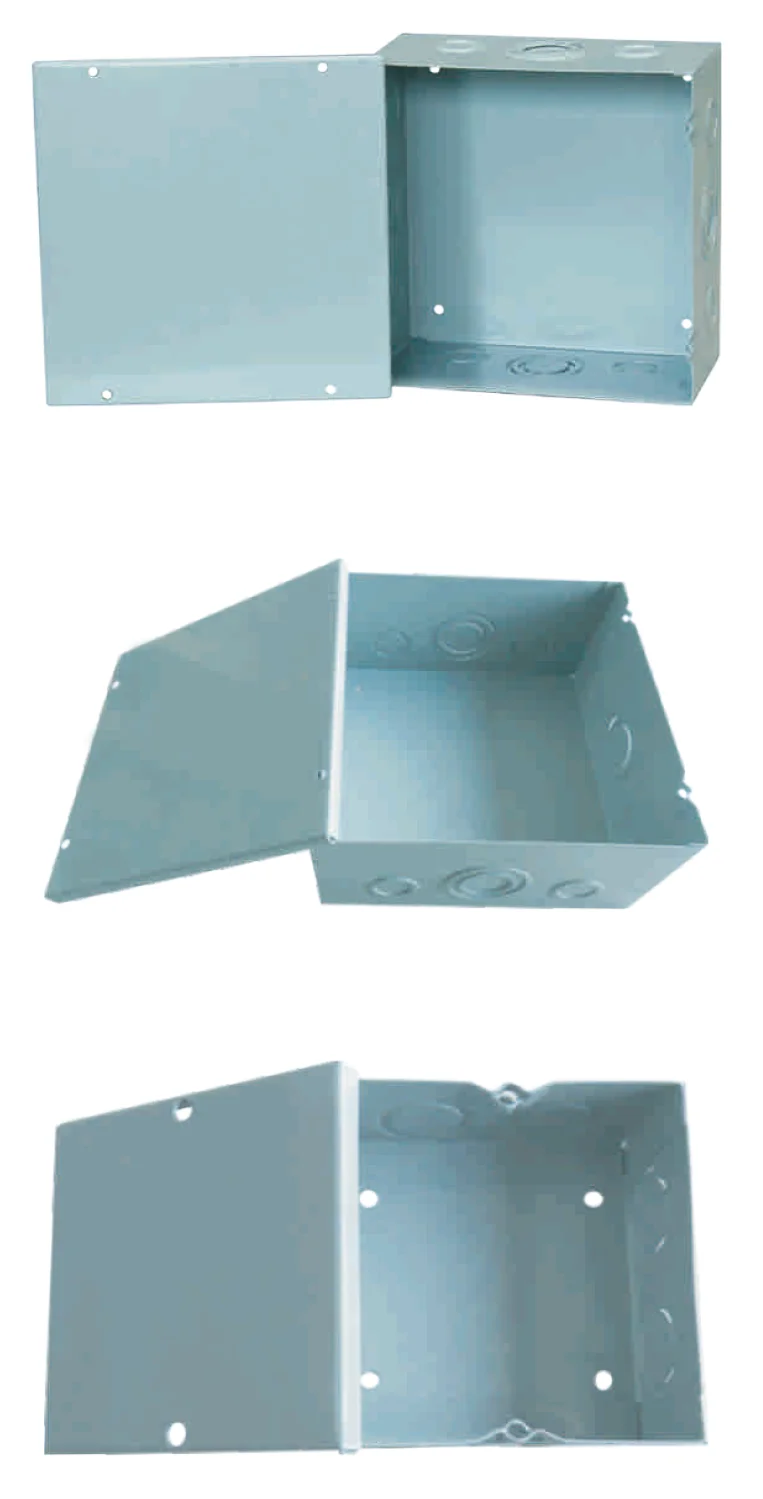 Screw Cover NEMA 1 CAJA DE REGISTRO 8x6x4 8x8x4 12x6x4 12x8x6 18x12x6 24x18x6 inch Type 1 Enclosure mild Steel Pull Junction Box