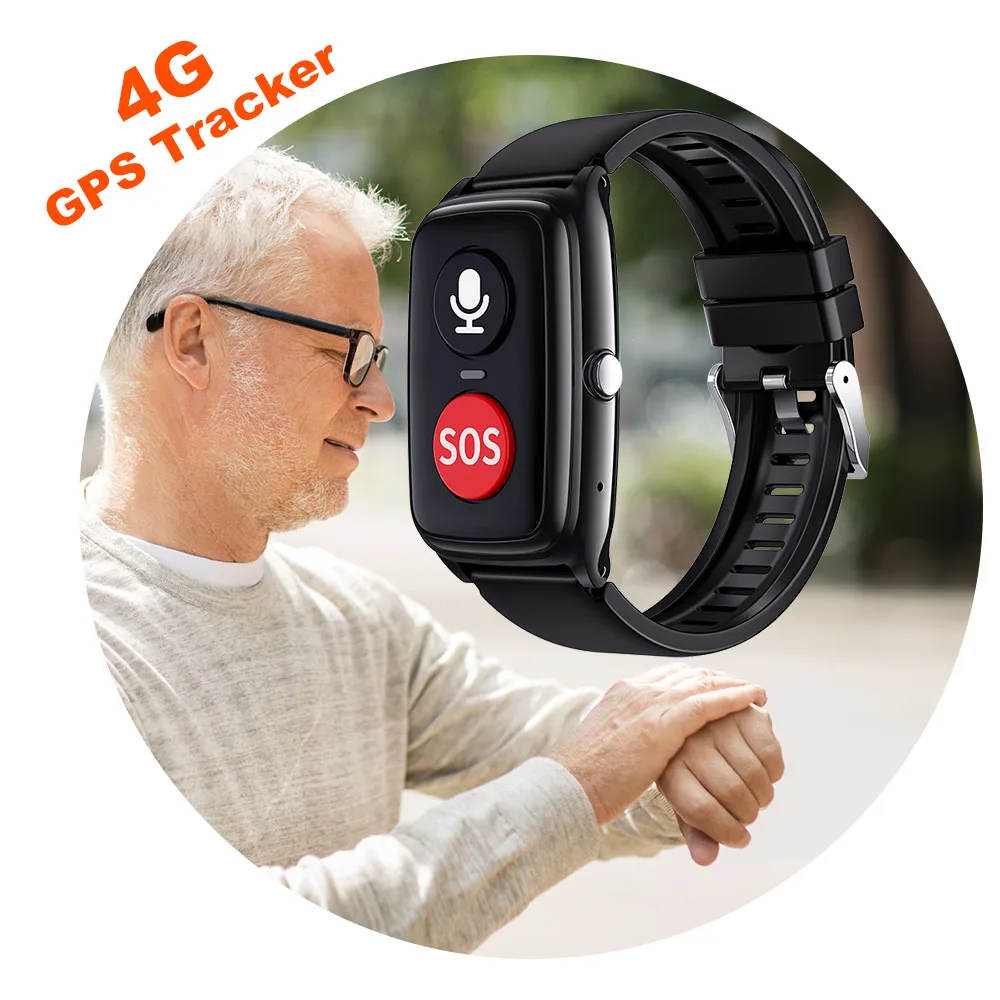 Best Gift To Protect Family Gps Smartwatch For Elderly With Sos Button